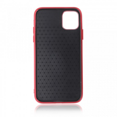 Husa iPhone 11 Pro Max High Pro Shield Glass Red