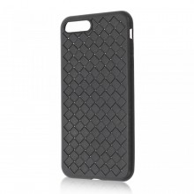 Husa iPhone 7-8 PLUS Neagra Flexibila din Silicon
