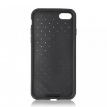 Husa iPhone 7-8 PLUS Neagra Flexibila din Silicon