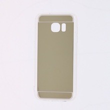 Husa Samsung Galaxy S7 Edge Silicon Mirror Gold