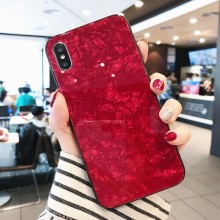 Husa iPhone XS Max High Pro Glass Shield Red