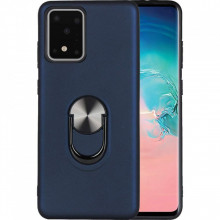 Husa Samsung Galaxy S20 ULTRA Bleumarin Din Policarbonat Premium cu Inel Rotativ