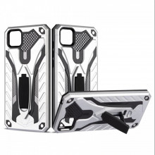 Husa Huawei Y5p - Military Defender Antisoc cu Suport Wide - Silver