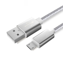 Android Micro USB - cablu date incarcator 1.5m Argintiu