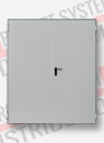 Usi antifoc EI 90 minute 2000 (1000+1000) x 2050 RAL 7035/9010