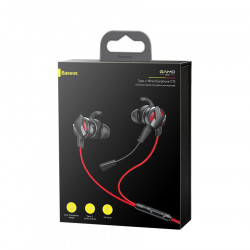 Casti Audio Cu Microfon Baseus Gamo H15, RED