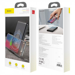 Baterie Externa, Incarcare Wireless 10000 mAh, 15W