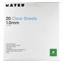 Mayku FormBox Clear Sheets 1.0mm (20 Pack)