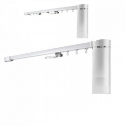 SET 2 SINE electrice cu telecomanda SOMFY motor DREAPTA pentru perdele si draperii