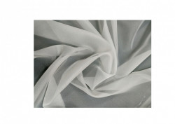 Set complet pentru fereastra PRINCE 19/19 - inox + Perdea 1008-V03 krem + Draperie CATIFEA V06 - inele capse inox