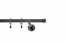 Galerie SIMPLA PRINDERE PERETE PICIOR UNIVERSAL 25 mm DOP NEGRU