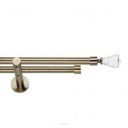 Galerie metal dubla PICIOR UNIVERSAL FARA INELE - KULA CRISTAL KONE19/19 - aur antic