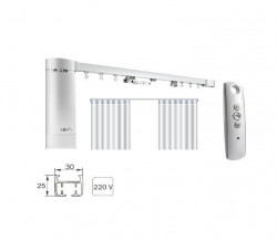Sina electrica cu telecomanda SOMFY cu deschidere cortina pentru perdele sau draperii