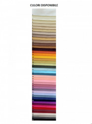 Set complet pentru fereastra Galerie PRINCE 19/19 - inox + Perdea 1008-V03 krem + Draperie CATIFEA V13- inele capse inox