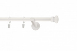 Galerie SIMPLA PRINDERE PERETE PICIOR UNIVERSAL 19 mm FLATT BAL ALB