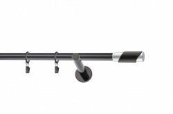Galerie SIMPLA PRINDERE PERETE PICIOR UNIVERSAL 19 mm PARIS NEGRU