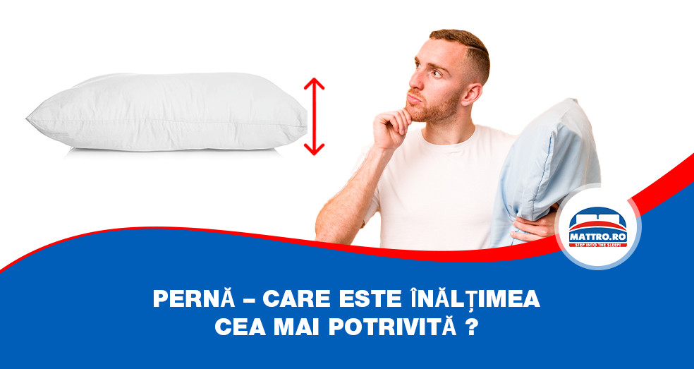 Pernă – care este înălțimea cea mai potrivită?