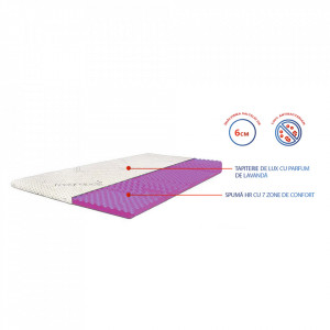 Topper saltea Lavender Visco - MATTRO