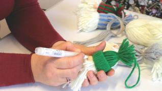 Cum să faci un gnom din fir de tricotat