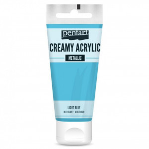 Acrilic Creamy metalizat 60ml Pentart