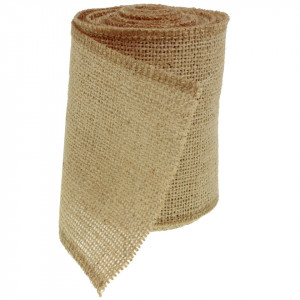 Banda iuta natur surfilata 9,5-11cm x 5m/rola