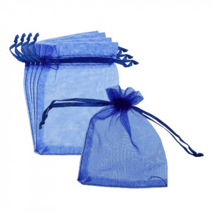 Saculet organza 8,5x9/11,5cm 5/set