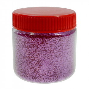 Sclipici lila inchis borcan 60g