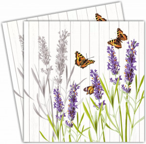 Servetel Parfum de lavanda 33x33cm 2/set 210223