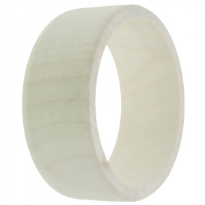 Bratara lemn natur cilindrica 3cm BR30P