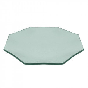 Farfurie sticla octogonala 14cm Pentart 2855
