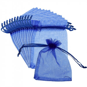 Saculet organza 8,5x9/11,5cm 50/set