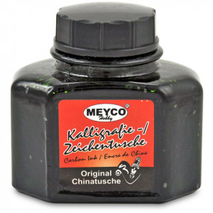 Tus caligrafie negru 40ml Meyco 14001