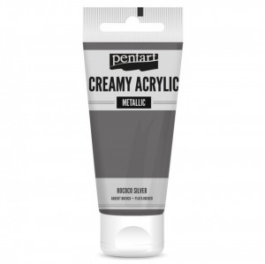 Acrilic Creamy metalizat 60ml Pentart
