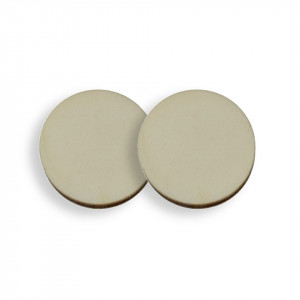 Disc placaj 6,3cm 2/set