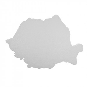 Harta Romaniei polistiren dens 21x30x2cm