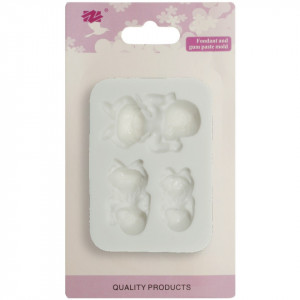 Matrita silicon model 3 bebelusi 5,8x8cm M91395