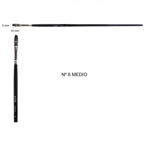 Pensula sintetica varf limba de pisica coada lunga Artix PP298