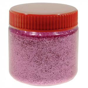 Sclipici roz inchis borcan 60g