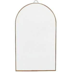 Sticla arcuita inramata cu banda cupru 12x20cm Pentart 4015