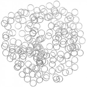 Zala argintie simpla 10x1,2mm 28g (110buc)
