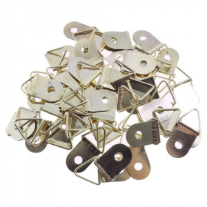 Agatatoare tablou triunghi cu baza semiovala cu 1 gaura 36x15mm