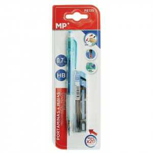 Creion mecanic 0,7mm + 20 mine rezerva MP PE135