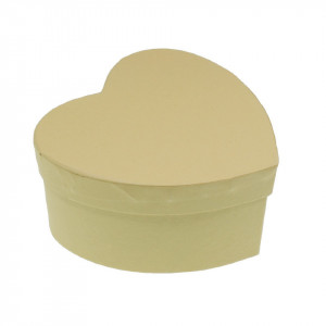 Cutie carton inima natur 14,5x14x8cm Creart FACX0115(PDO035)