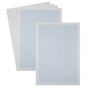 Hartie milimetrica A4 5 coli/set Ecada 62804