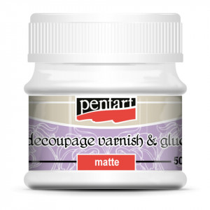 Lac adeziv decupaj mat 50ml Pentart 28164