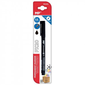 Marker permanent negru varf 1,0mm pentru CD/DVD MP PE415