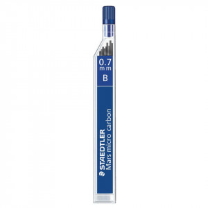 Mina creion mecanic Mars micro B 0,7mm 12/set Staedtler 250 07