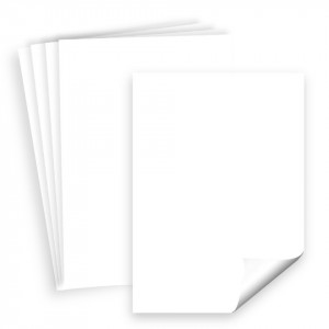 Carton carti de vizita alb neted A4 300g 5/set Favini