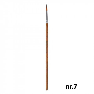 Pensula sintetica varf rotund coada scurta Artix PP230