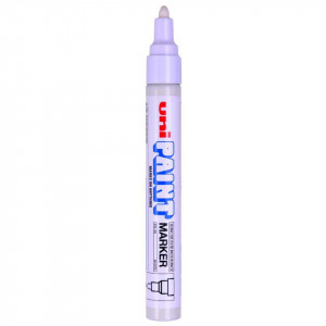 Marker vopsea alb varf 2,2-2,8mm Uni px-20 m47
